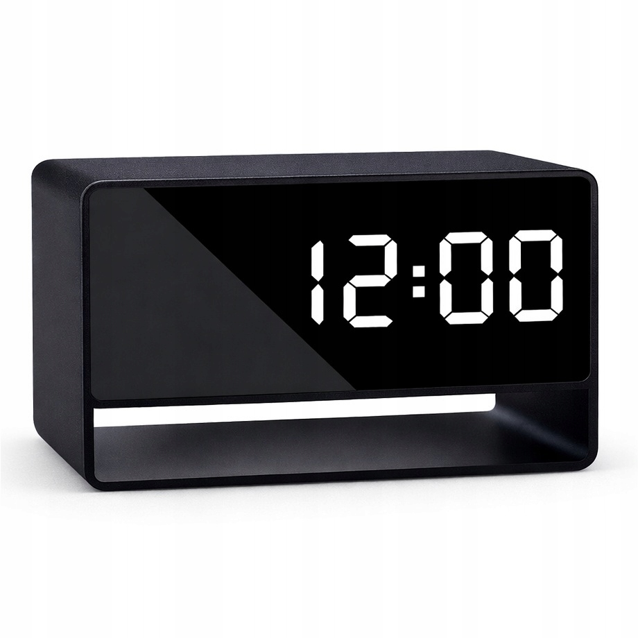 Mini Kamera W Zegarze Full Hd WiFi Nagrywanie Dźwięku Detekcja Ruchu Ir