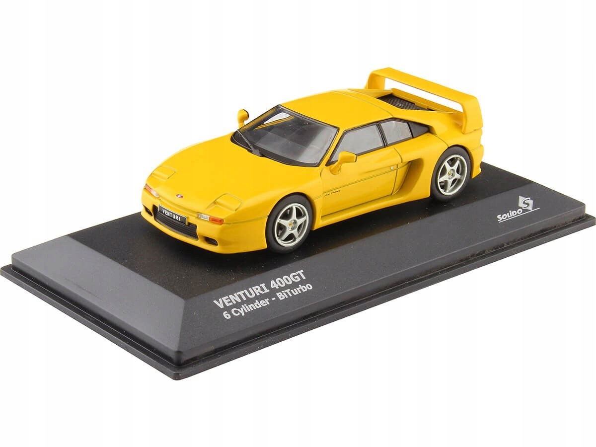 Solido Venturi 400 Gt 1994-1997 žlutá 1:43
