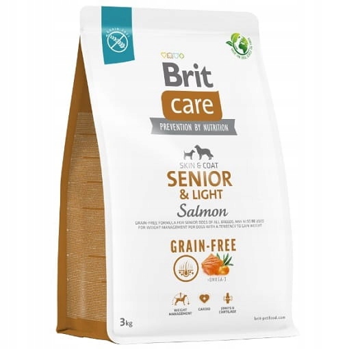 Levně Brit Care Dog Grain-Free Senior Light 3kg Yorkshire