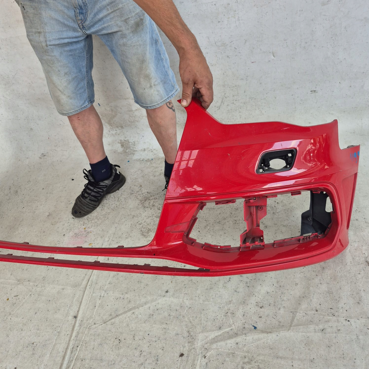 AUDI A3 8V 8V3 S-LINE 13-16 bumper front front SPR 8V3807437F