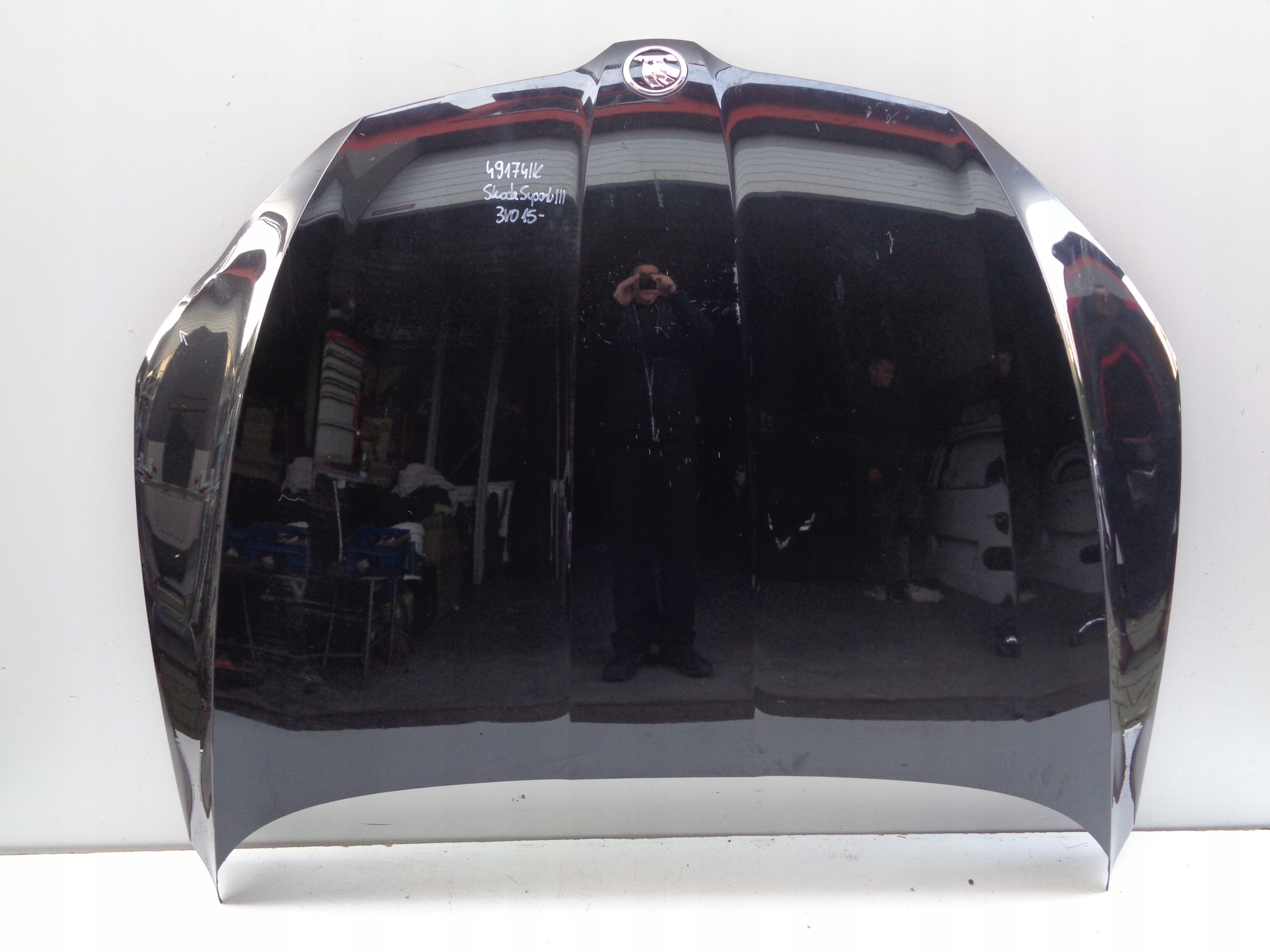 capot SKODA SUPERB III 3 3V 3V0 15- NR 49174
