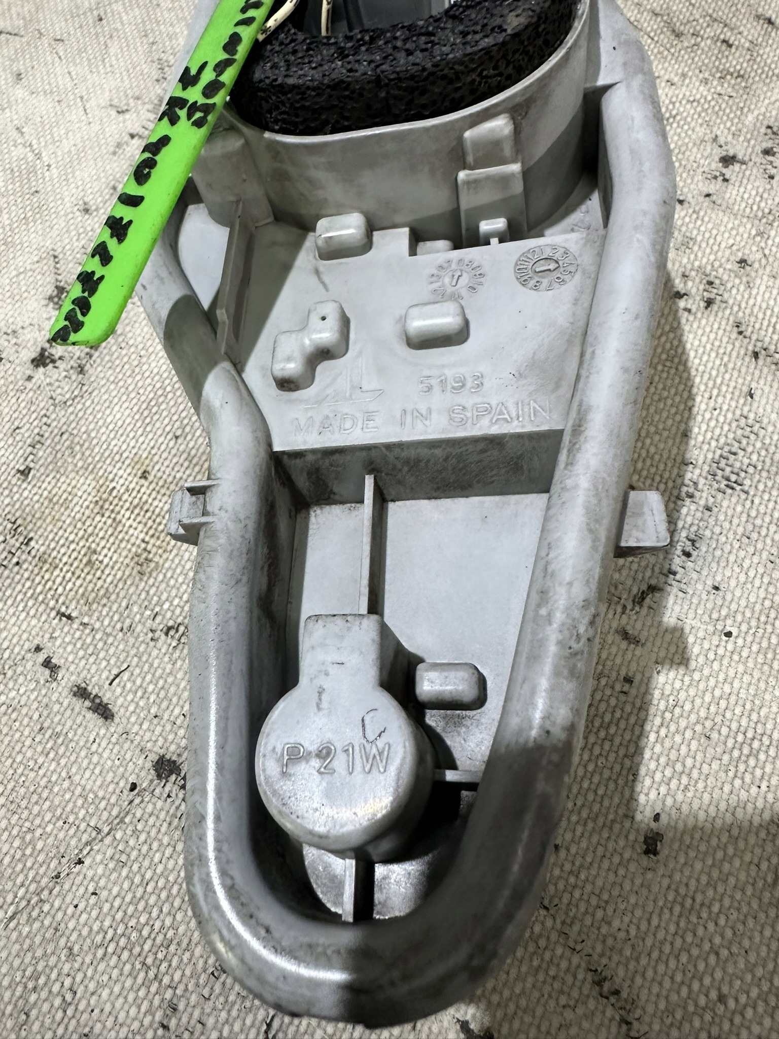 light housing right rear part CITROEN BERLINGO II 2008R.