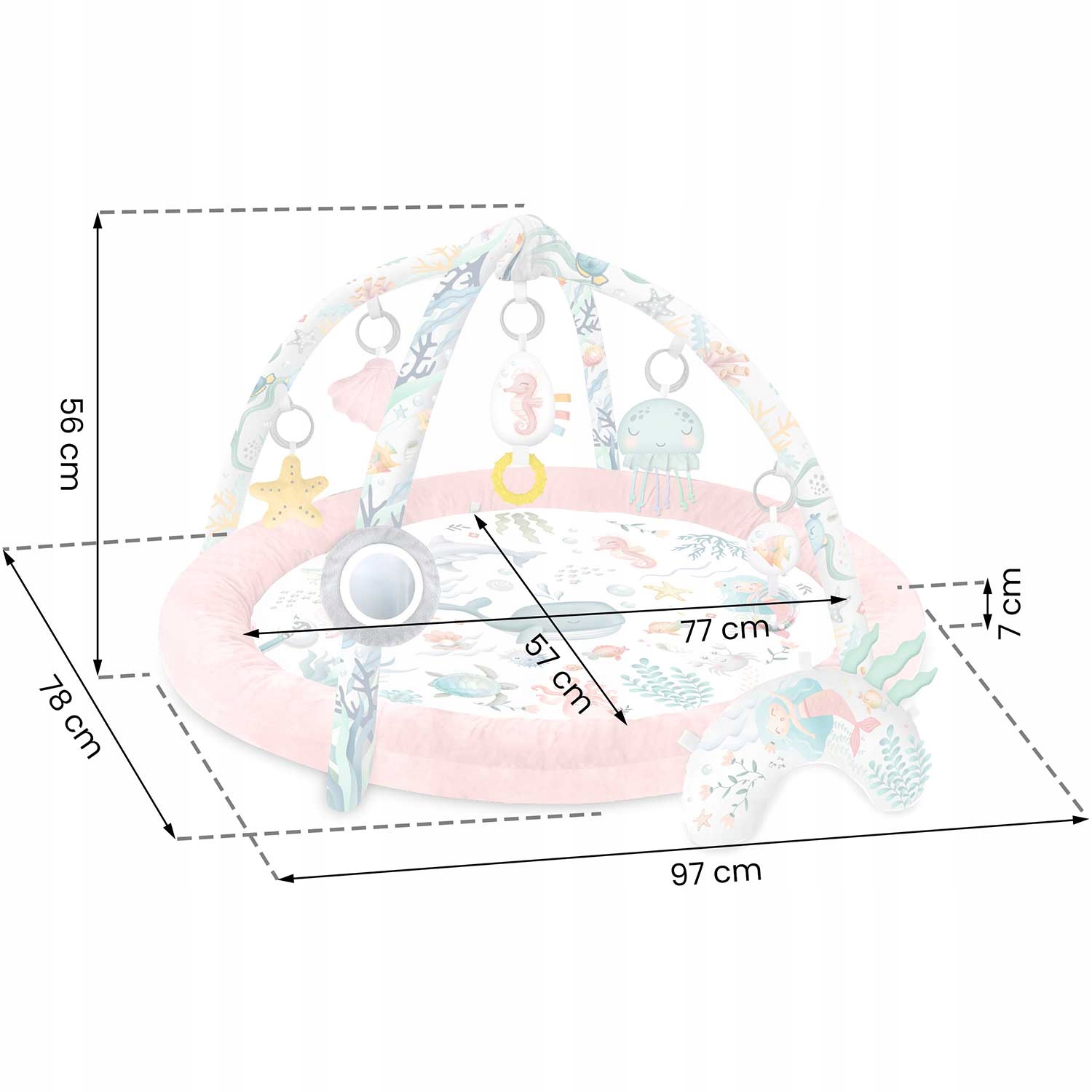 MATA EDUKACYJNA DLA DZIECKA 0+ NIEMOWLAKA KOKON KOJEC GNIAZDO + ZABAWKI Certyfikaty, opinie, atesty CE EN 71