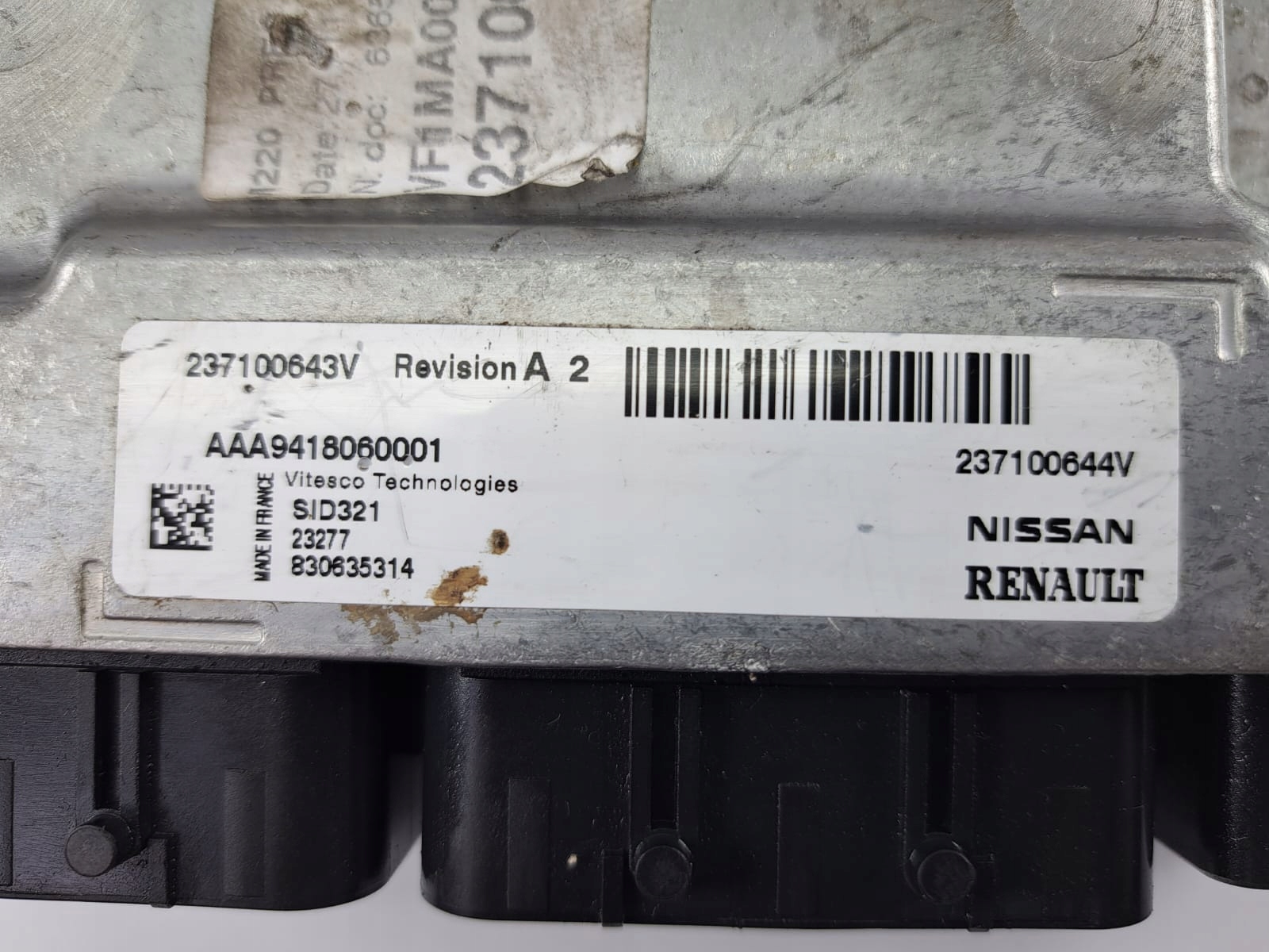 Computer Bedienteil RENAULT MASTER 2.3 DCI 237100643V 2015-2024R