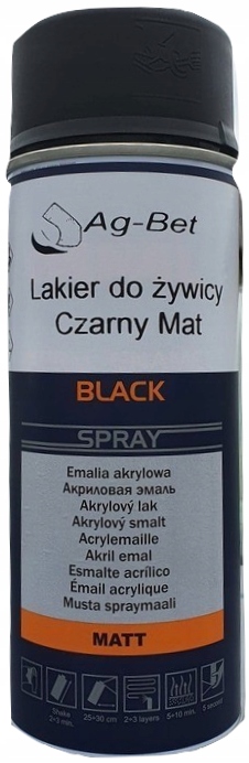 

Lakier do żywicy epoksydowej Czarny Połysk