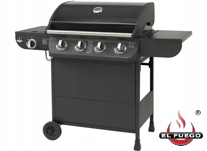 

Grill Gazowy El Fuego Columbus 4+1 Solidny 15kW