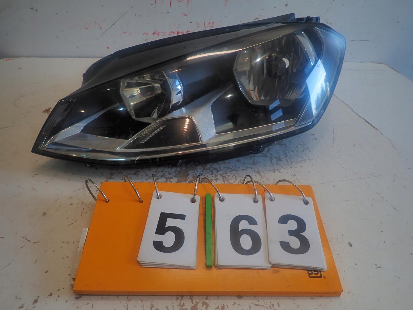 light front front left VW GOLF VII 2012-2017