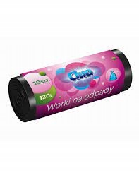 

Worki na śmieci uniwersalne Cluo 120l 10 szt.