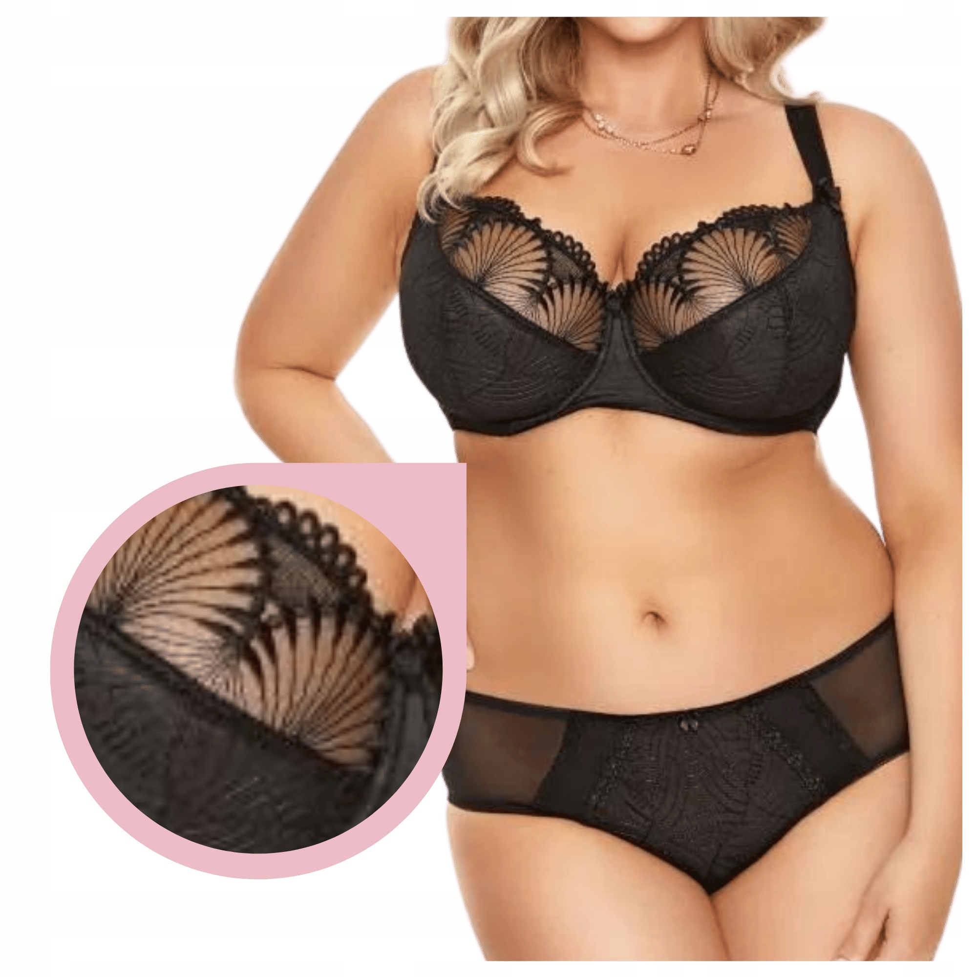 Měkká podprsenka Nessa Selena Zvedá Poprsí 100F