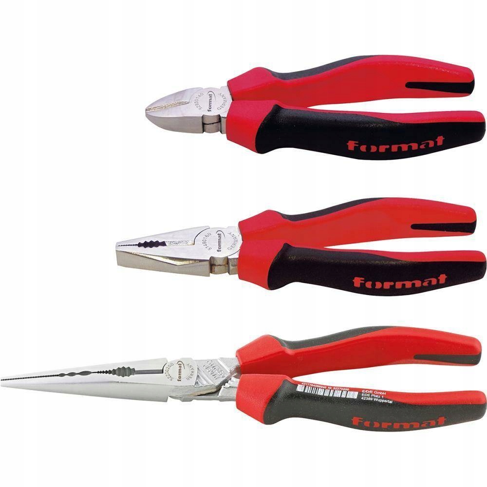 Sada kleští rukoj.2-komponent. 3-dílná v kartonové krabici.FORMAT