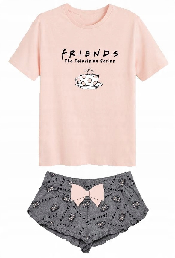 

Nowa Piżama krótki Friends Przyjaciele Girl 140