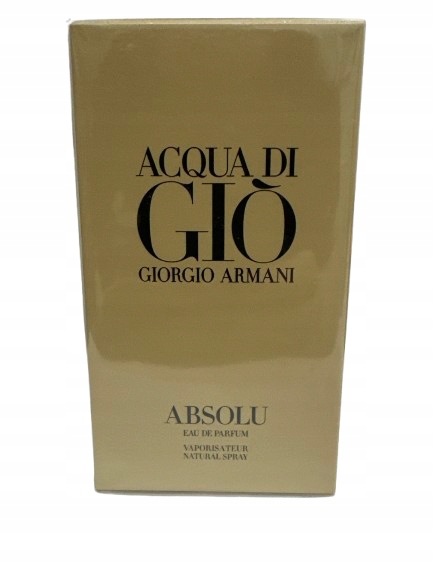 Armani Acqua DI Gio Absolu 75ML Edp