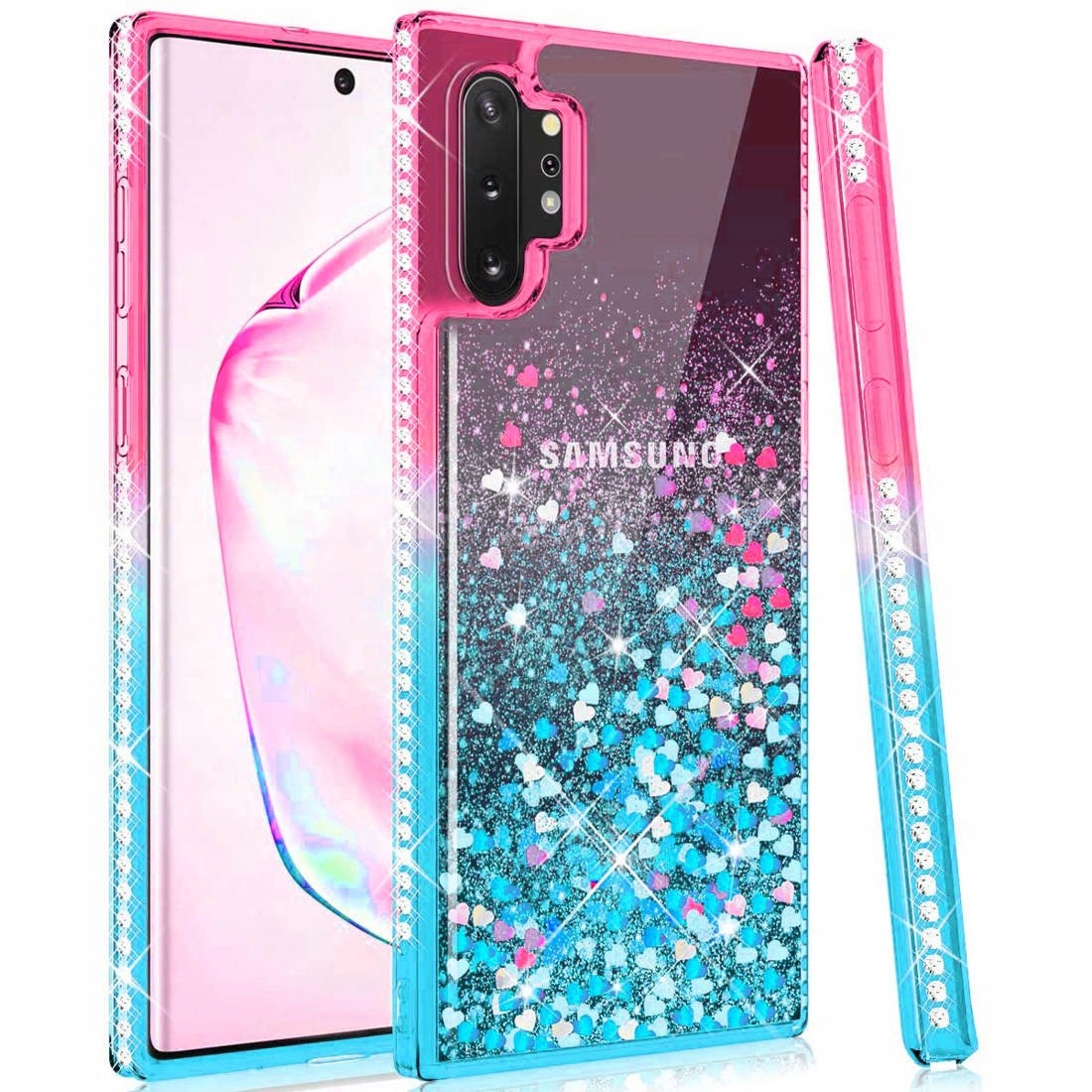 

Etui Pływający Brokat Do Iphone 12 Mini +szkło