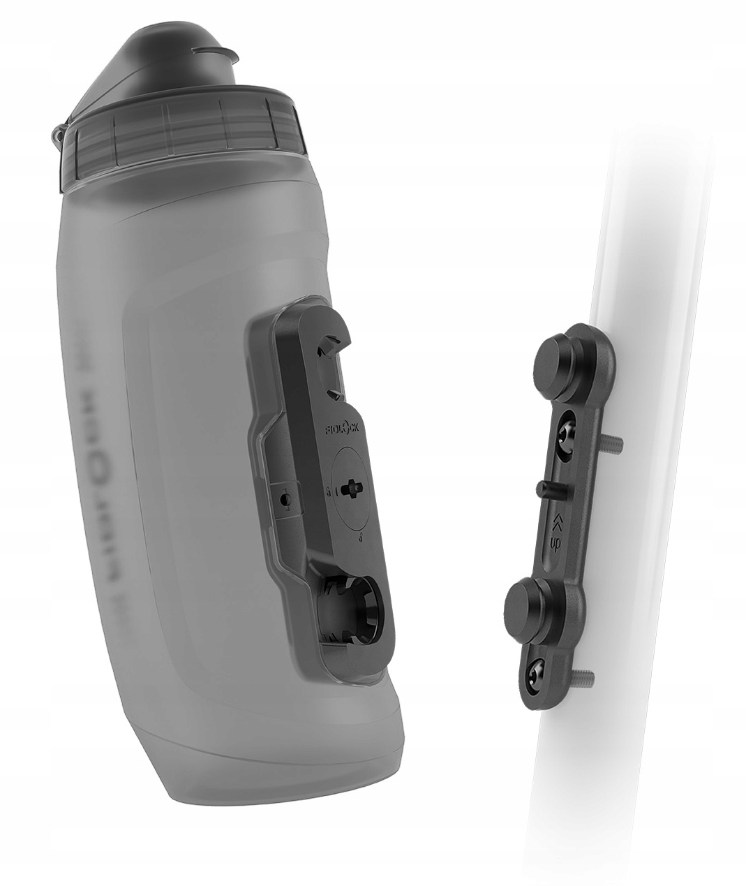 Bidon Fidlock Twist 590 czarny łącznik baza Bike