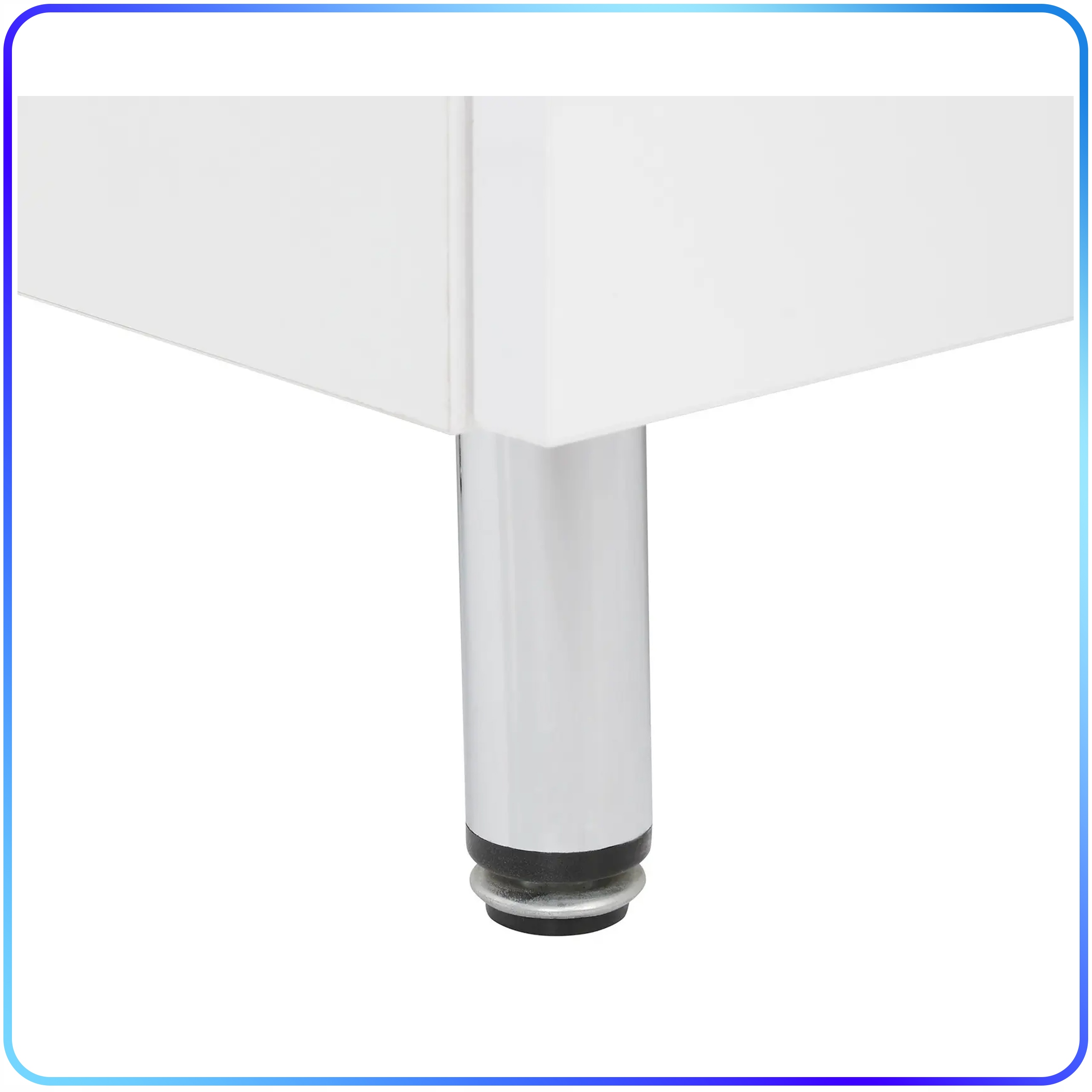 Kompaktowa Szafka Łazienkowa Biała z Umywalką 22,5 x 40,5 x 85 cm Stojąca Materiał inny