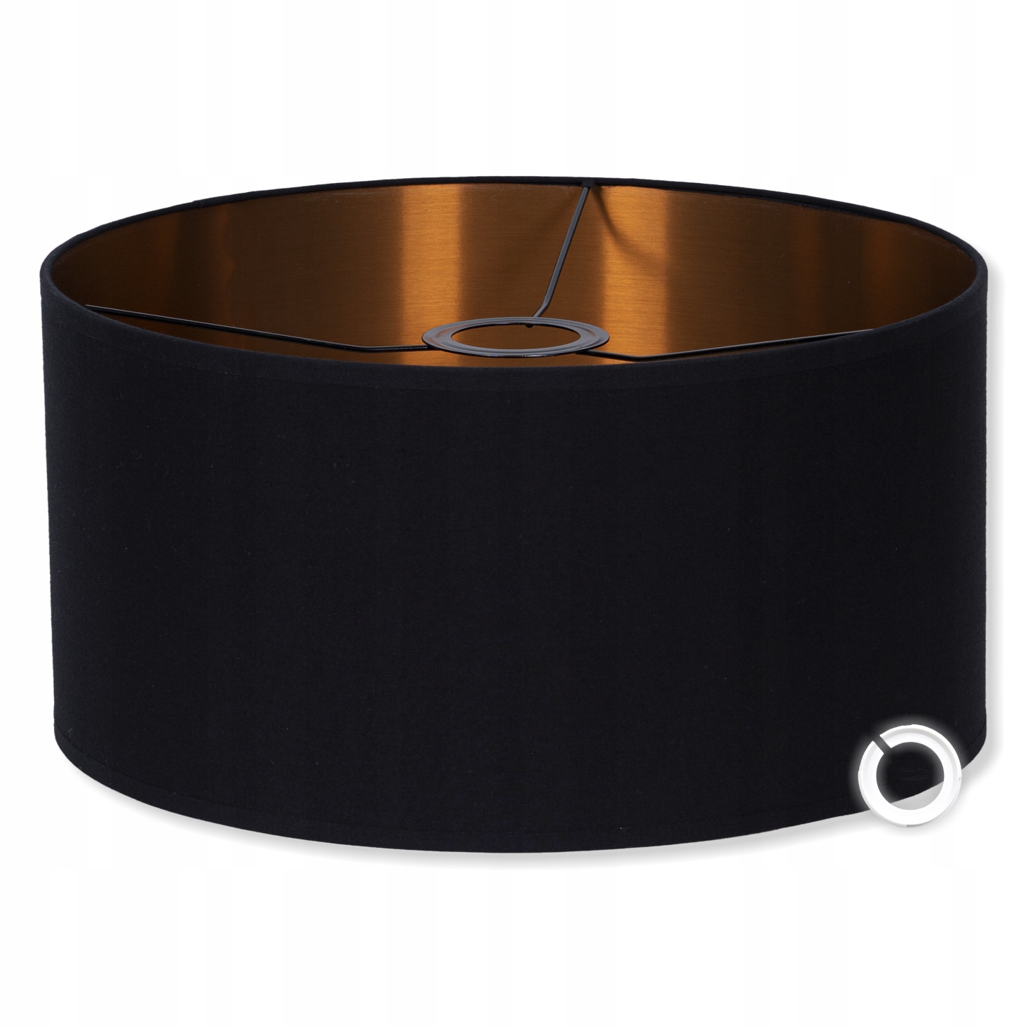 Střední stínítko Černé Měděné Univerzální