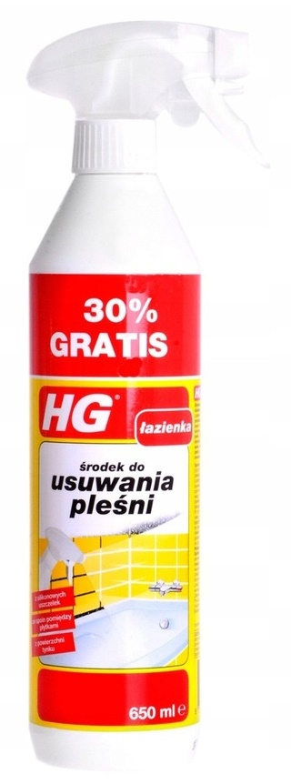 

Hg Środek Do Usuwania Pleśni 500ml 150ml