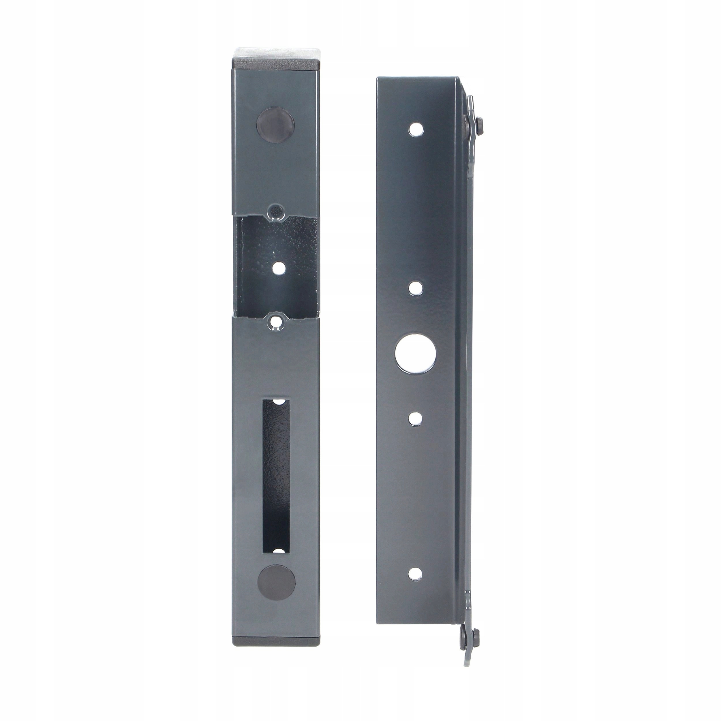 Uniwersalna Kaseta Elektrozaczepu do Furtki Prawo Lewo Antracyt RAL 9005 Stan opakowania oryginalne