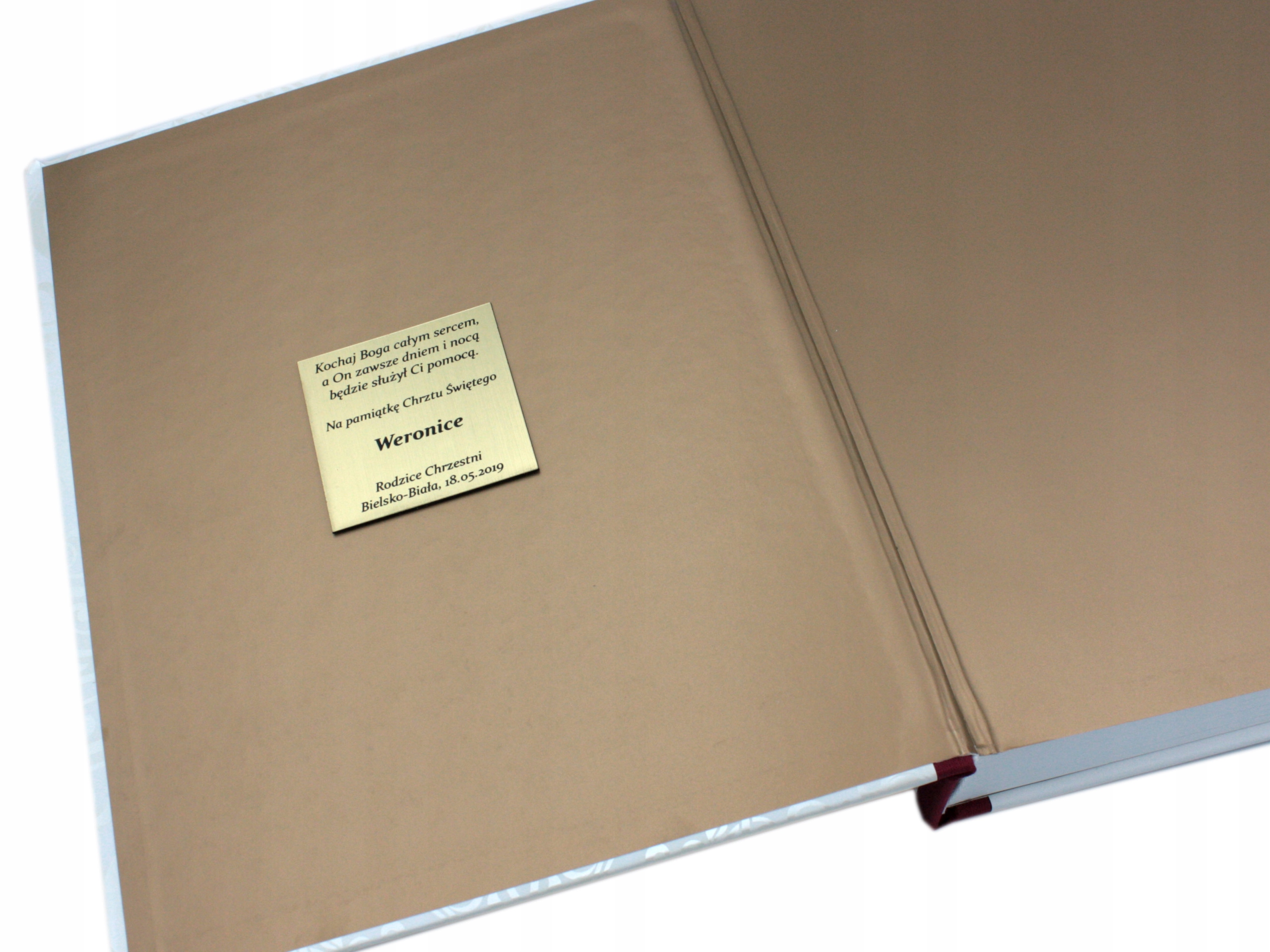 ZDOBIONA BIBLIA DLA DZIECI * GRAWER NA KOMUNIE CHRZEST * PAMIĄTKA Rok wydania 2015