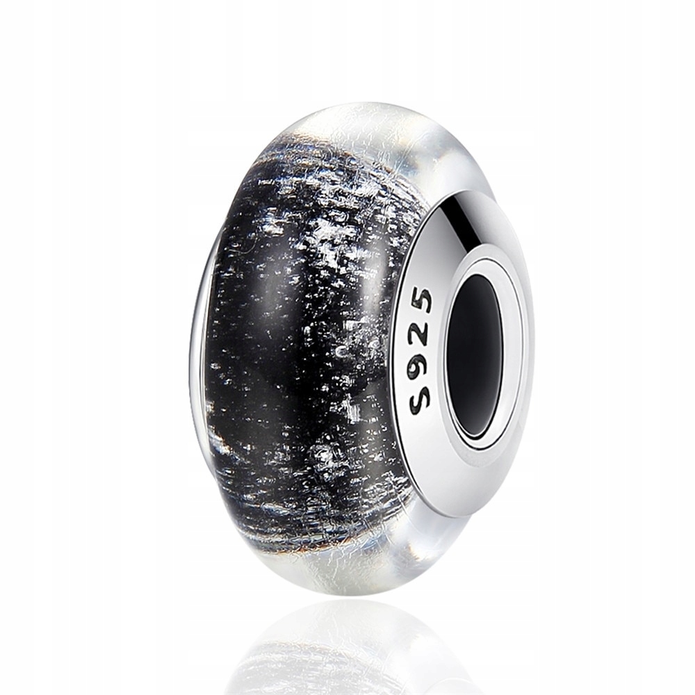 

S925 Srebrna Zawieszka Charms Beads Stoper Blokada
