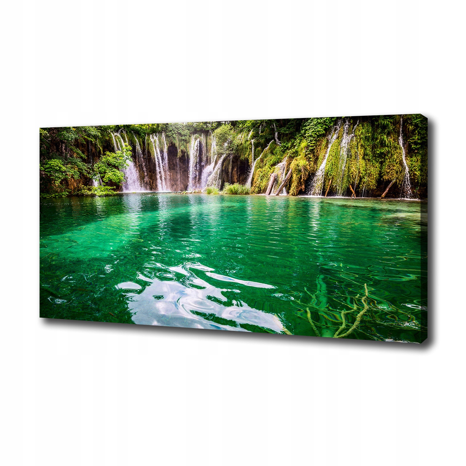 Nastavit velikost Plakát Foto Plitvické jezero 120x60 cm
