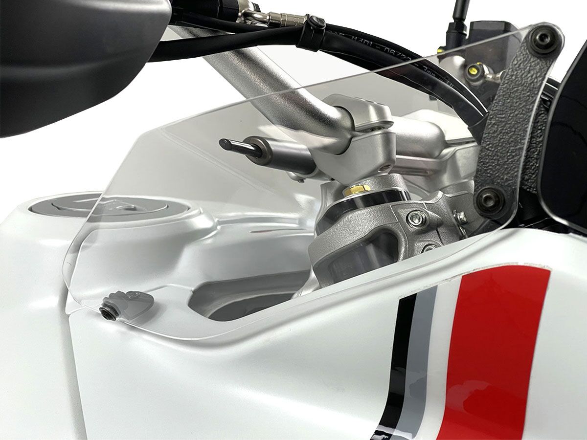 Bočné Deflektory Motocykla Wrs Ducati Desert X Priehľadné