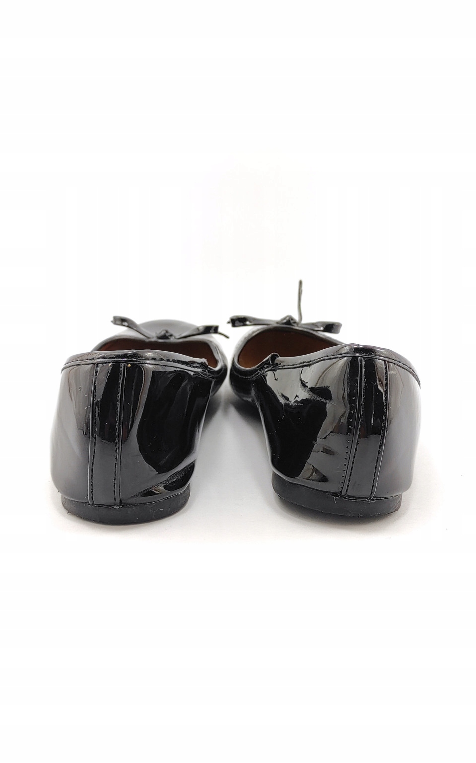 BALERINY LAKIEROWANE BLACK 38