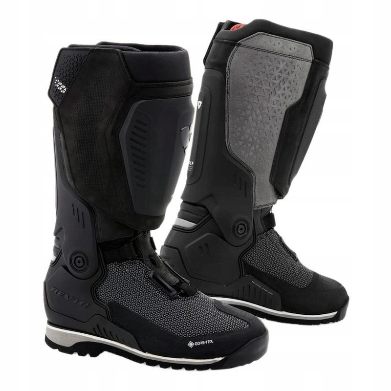 Turistické motocyklové topánky Revit Expedition Gtx Black/grey, čierna, šedá
