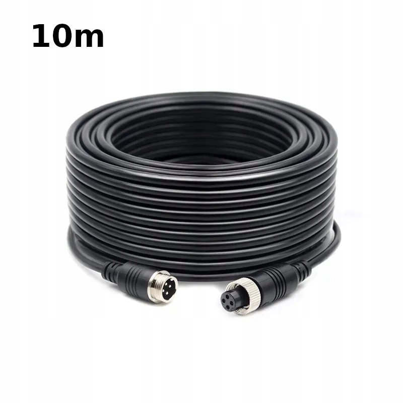 Przewód Kabel do kamery cofania Monitora 4pin 10m