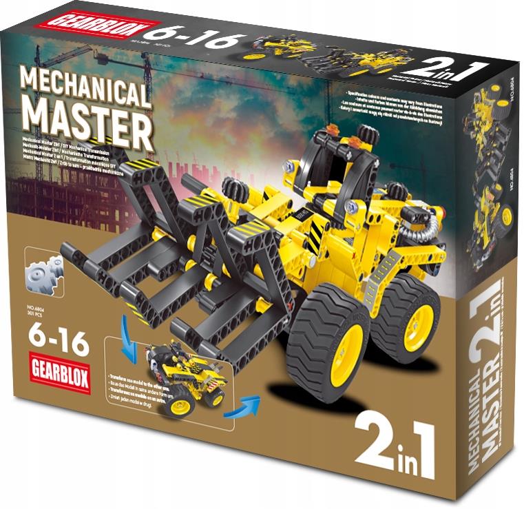 

Klocki 2w1 Transporter do drewna-Buggy 6804