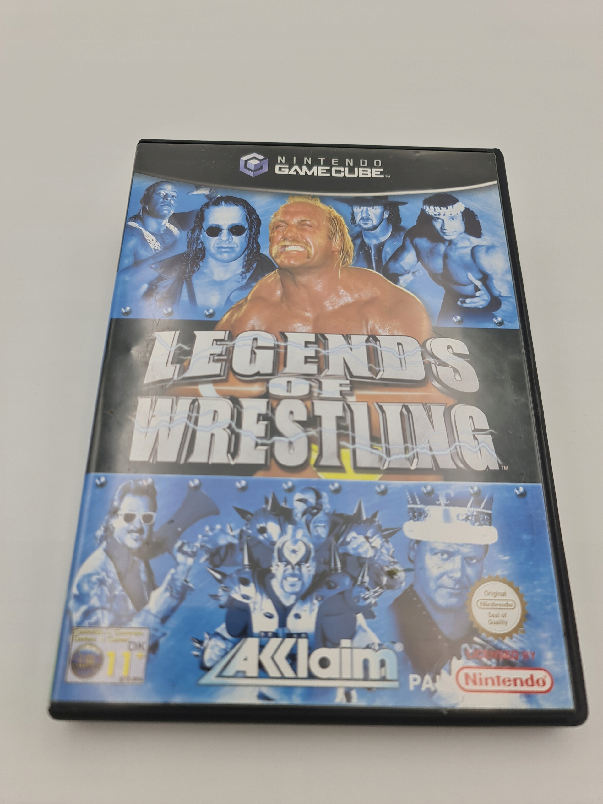 NINTENDO GAMECUBE LEGENDS OF WRESTLING Tematyka gry akcji