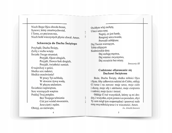 MÓDLMY SIĘ Do Ducha Świętego Duch Trójca zesłanie Gatunek Wiara, duchowość