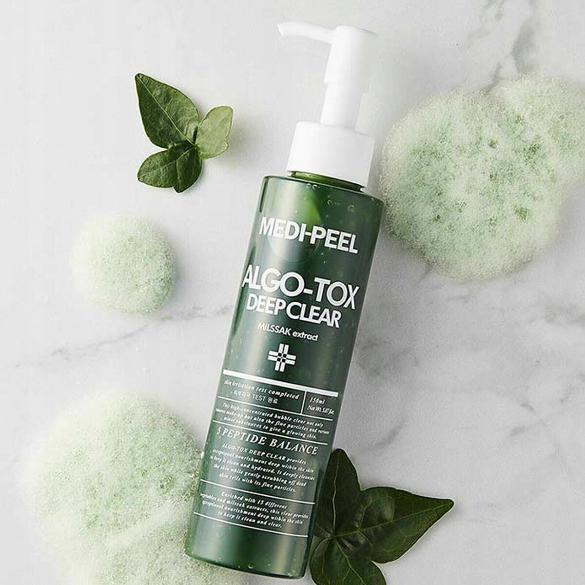 MEDI-PEEL Algo-Tox Deep Clear 150 ml oczyszczający żel do mycia twarzy — 7