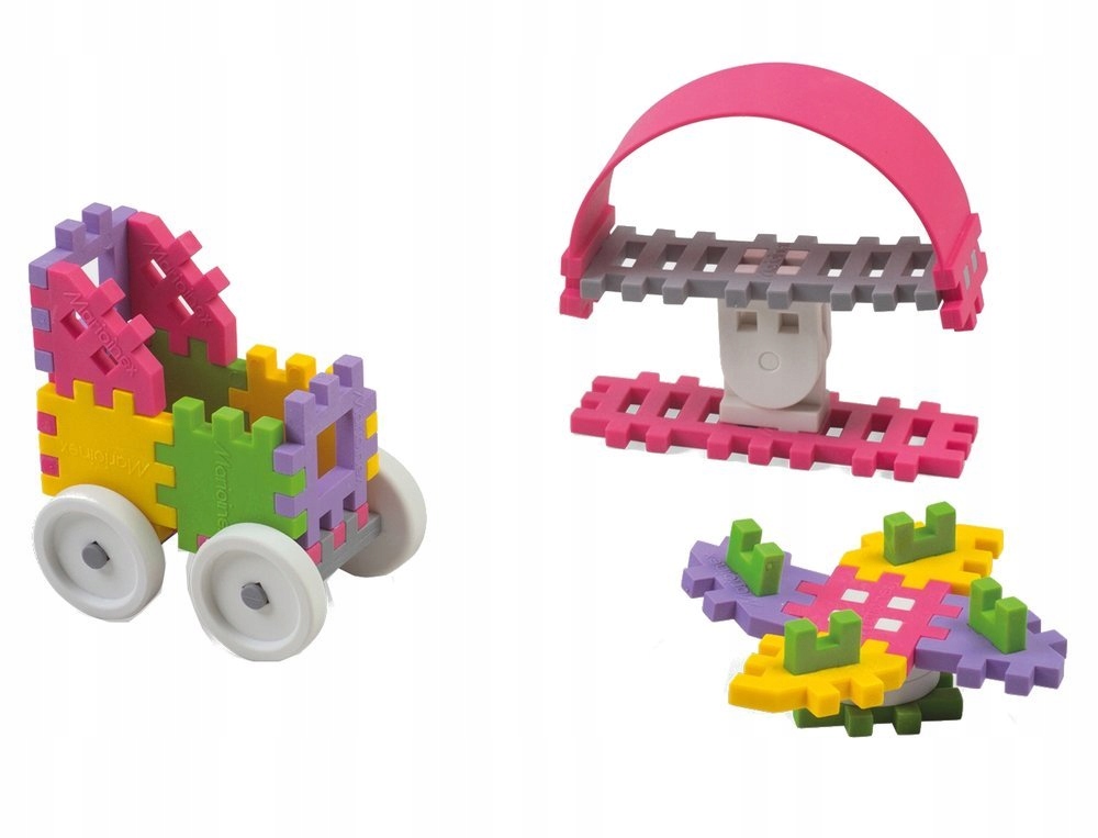 MARIOINEX Klocki Mini Waffle Konstruktor 35 el. Rodzaj zestaw