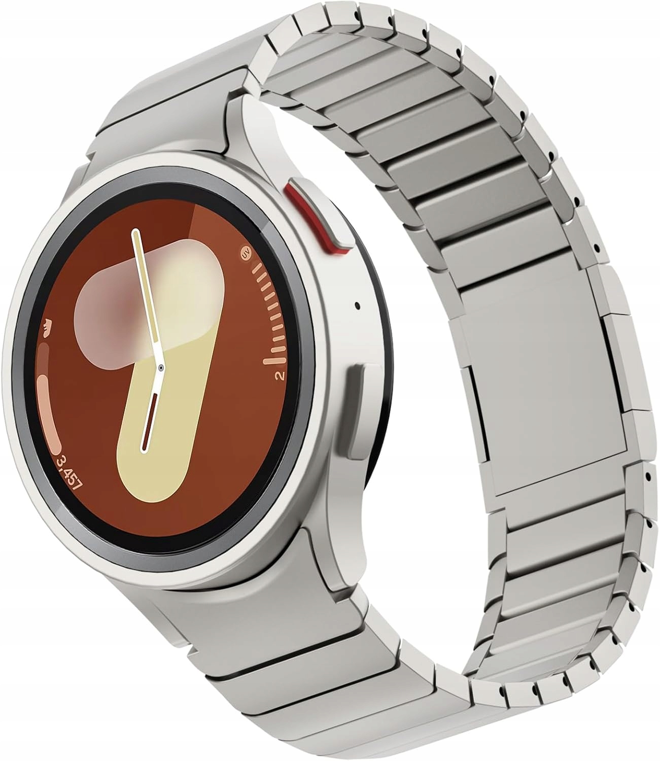 Bransoleta Pasek Tytanowy Do Samsung Galaxy Watch 7 40mm 44mm 47mm