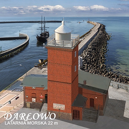 

Magnes Na Lodówkę 3D Darłówko Latarnia Morska