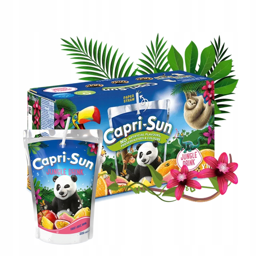 Napój Capri Sun Jungle Drink 200 ml x 20 sztuk Kod producenta 801089