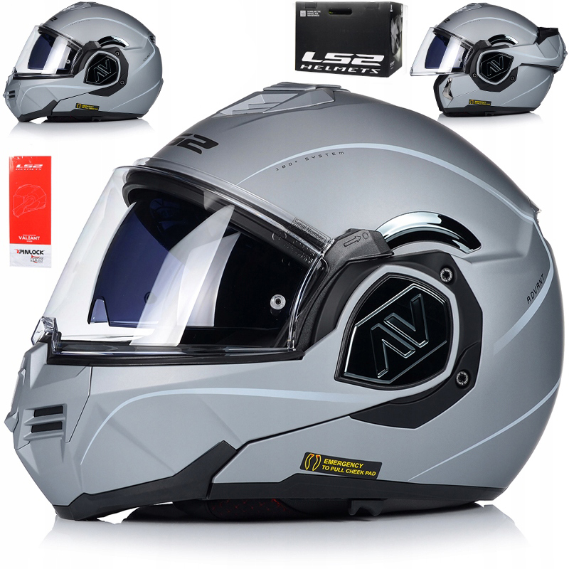 Motocyklová Prilba LS2 FF906 Špeciálna Matná Čeľusť Pinlock