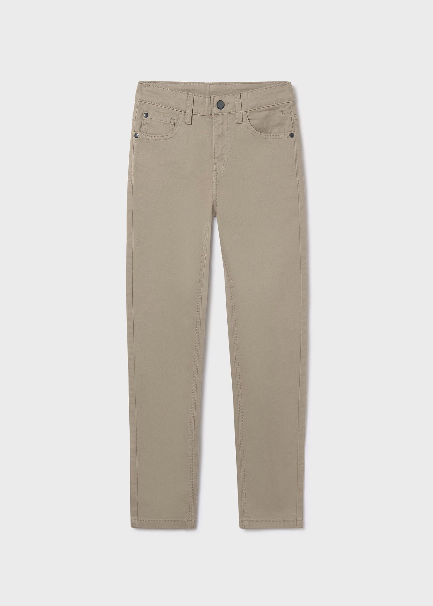 Mayoral 582-78 Spodnie chłopięce Kolor beżowy Slim Fit Rozm.128