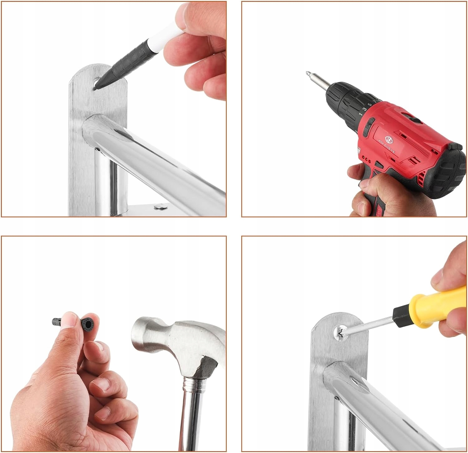 REGAŁ ŚCIENNY DO KUCHENKI MIKROFALOWEJ, UCHWYT DO KUCHENKI MIKROFALOWEJ Kod producenta Stojak na mikrofalową