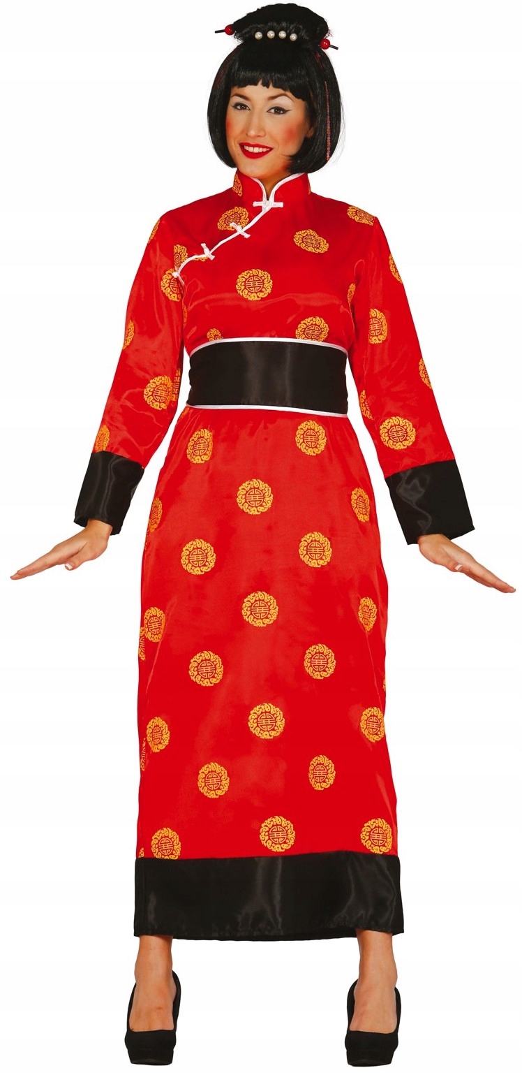 Kostým Kimono Japonka Japonky Čínská Čína Gejša Geisha Gejša vel. L