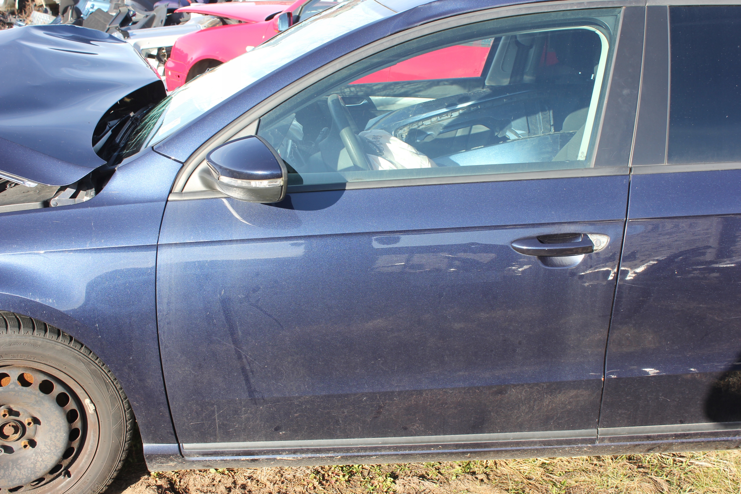 VW PASSAT B7 DRZWI LEWE PRZEDNIE KOMBI LH5X