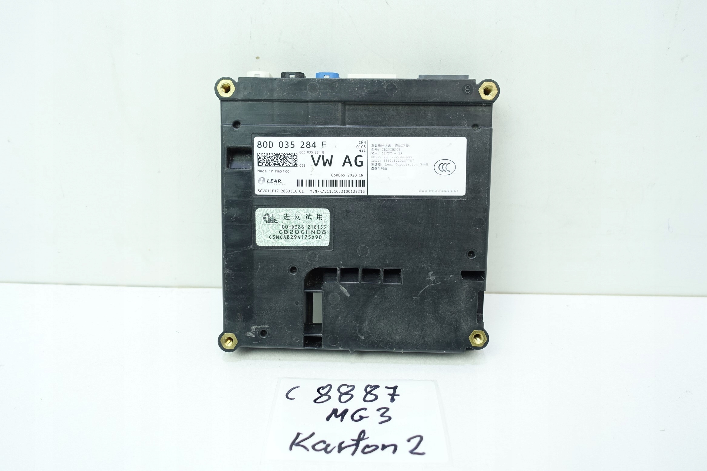 modul Bedienteil WZYWANIA POMOCY SOS 80D035284F