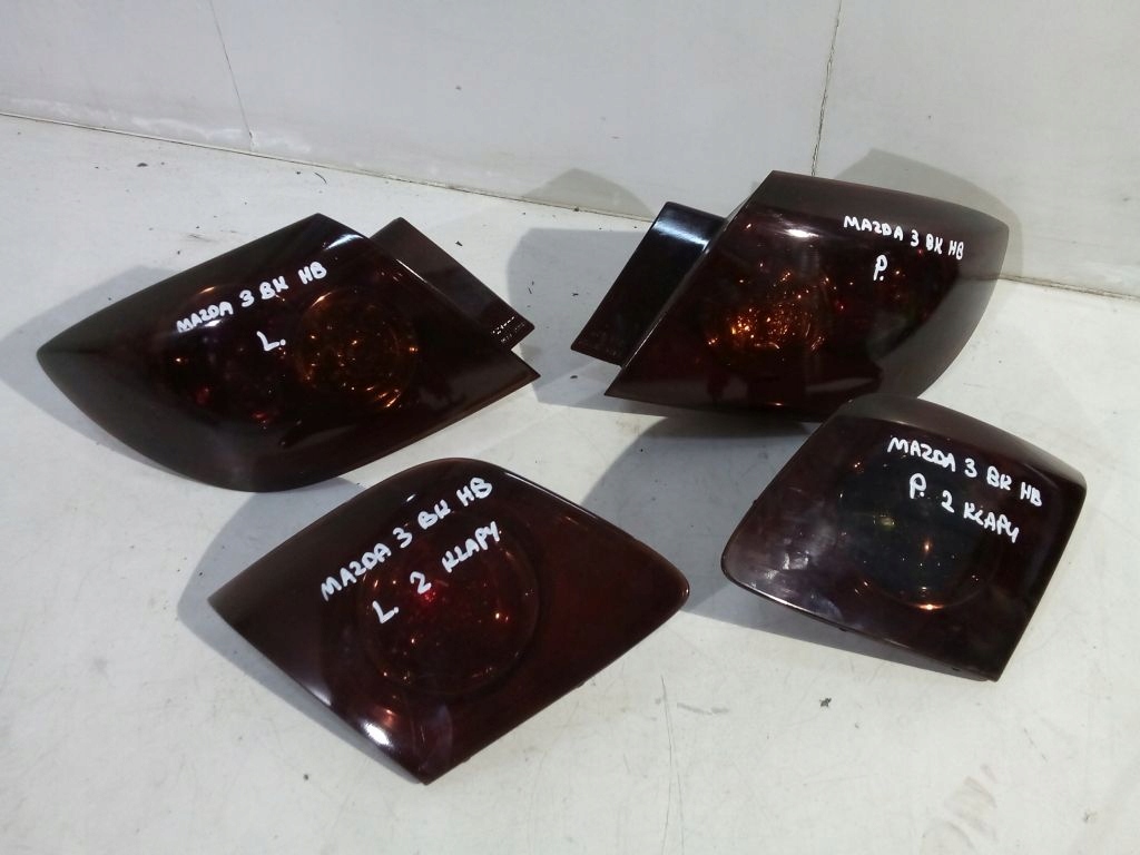 Mazda 3 BK HB lights rear part rear. 4 sztuki