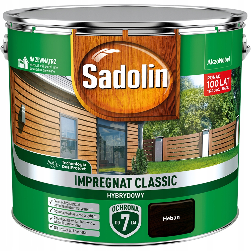 Sadolin Classic Impregnat 9L Heban