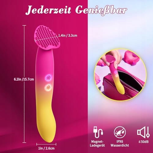 EXTREM TOYS Wibrator Dla Kobiet Zestaw Zabawek Erotycznych Dla Par — miniatura 6