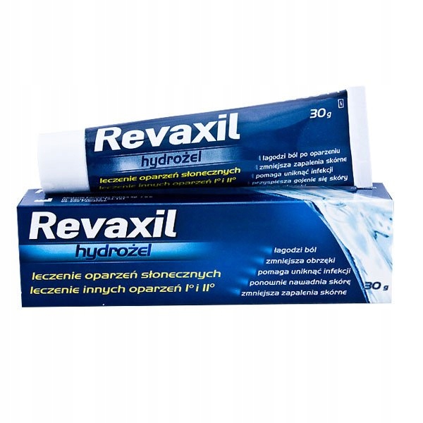 

Revaxil Hydrożel oparzenia słoneczne poparzenia