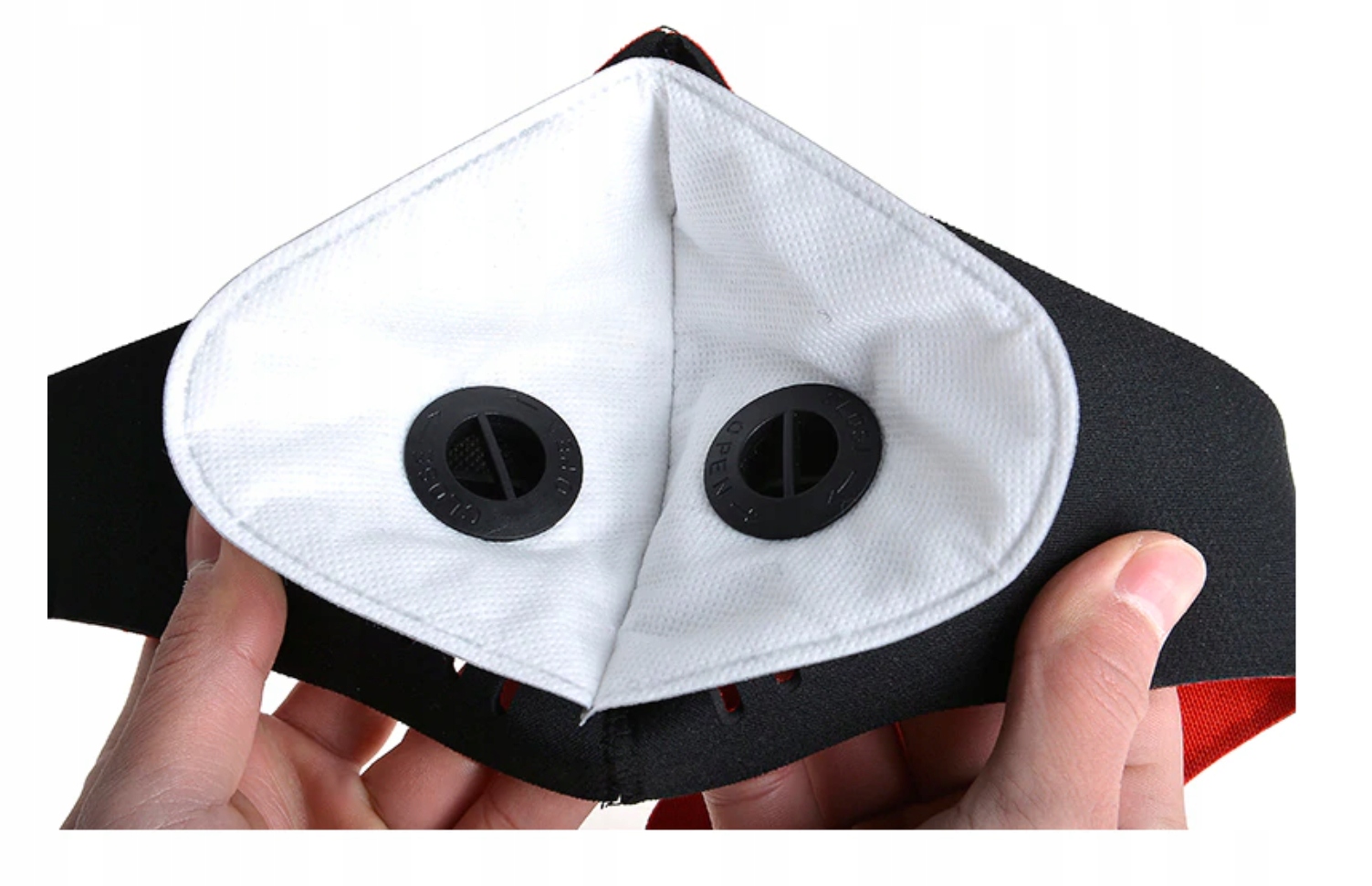 MASKA ANTYSMOGOWA PRZECIWPYŁOWA NA ALERGIĘ 2 FILTR WIELORAZOWA UNIWERSALNA Kod producenta MOIMASKASMOGCNT2R