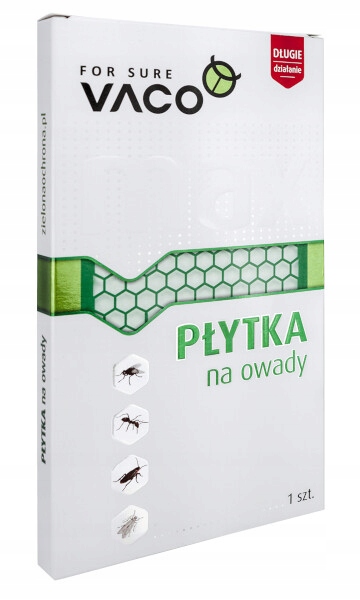 

Płytka Vaco zwalcza Owady Muchy Komary Meszki 1szt