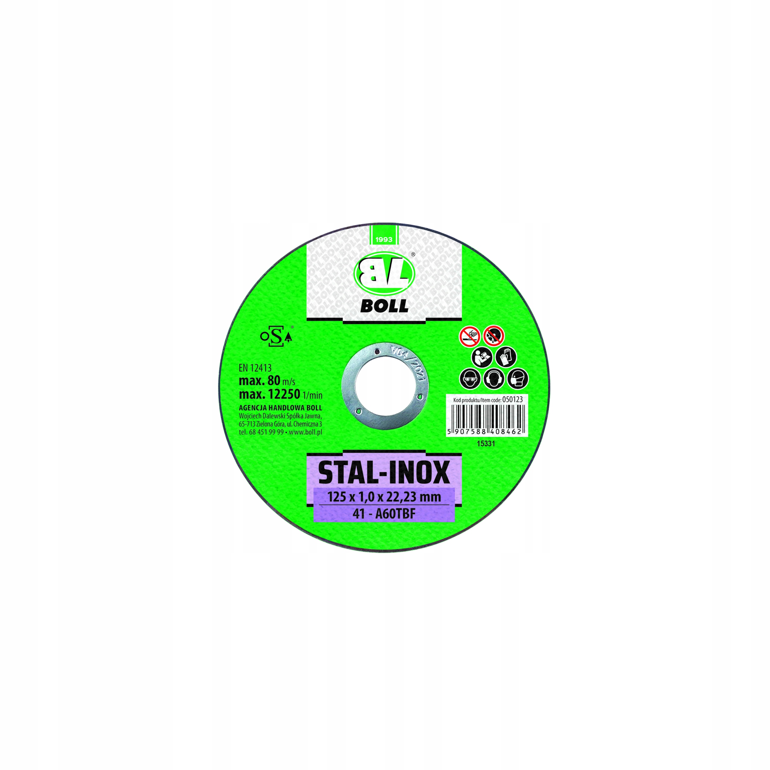 BOLL tarcza do cięcia STAL 41-125x1,0 1 szt.